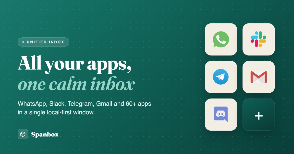 All your messaging apps in one place