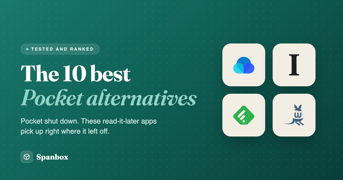 The 10 best Pocket alternatives, tested and ranked